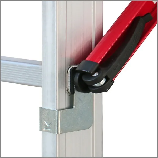 SerSafe SPS-NPR — Premium İki Parçalı Alüminyum İskele - S-Lock Kilit Sistemi
