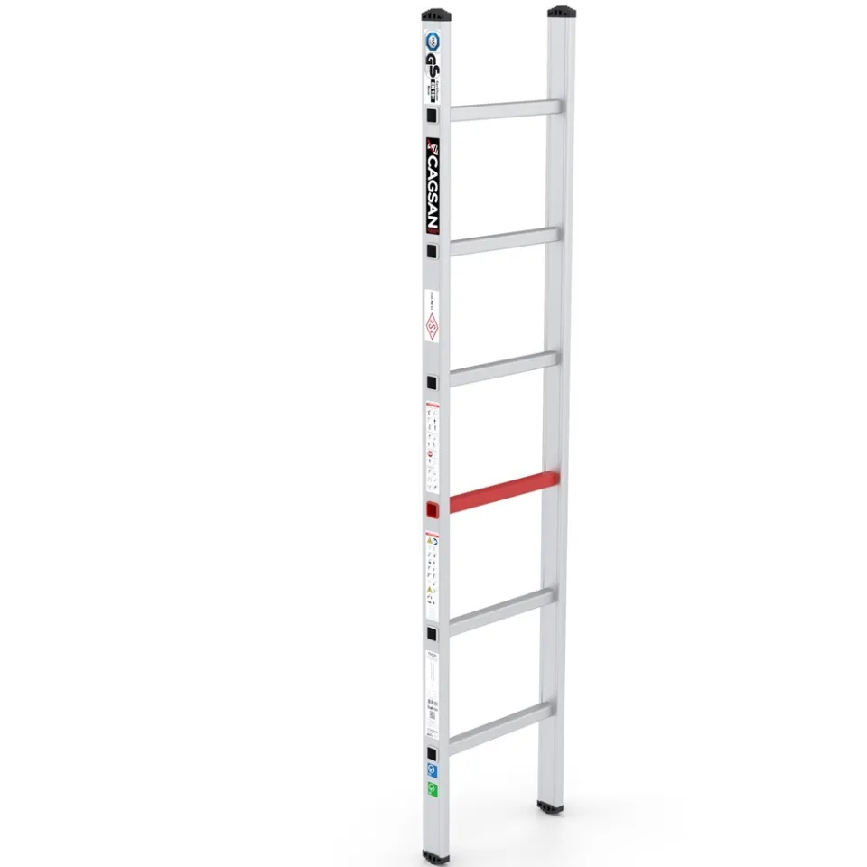 SerStep SP1 — Tek Parçalı Alüminyum Merdiven - Alüminyum ve Fiberglas Merdivenler (SP1-6020)