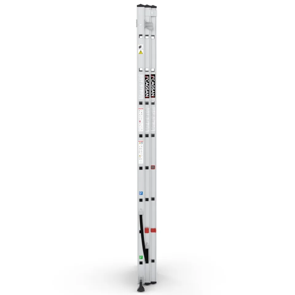 SerStep SP2E — Ekonomik Üç Parçalı Çok Amaçlı Merdiven teknik görünüm 4