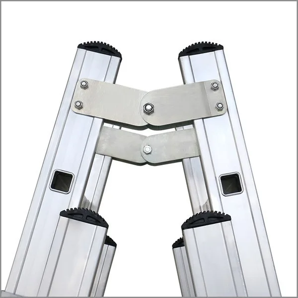 SerStep SP6 — Échelle Double Coulissante en Position A - Articulation Acier Multiposition Renforcée