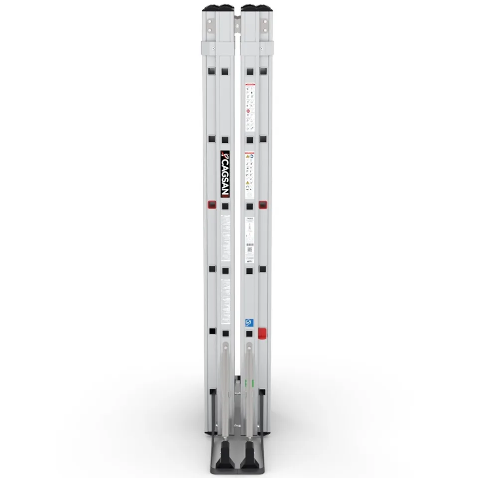 SerStep SP6 — Échelle Double Coulissante en Position A vue technique 3