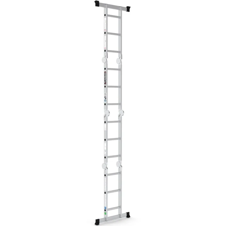 SerStep SP7 — Çok Amaçlı Akrobat Merdiven teknik görünüm 3