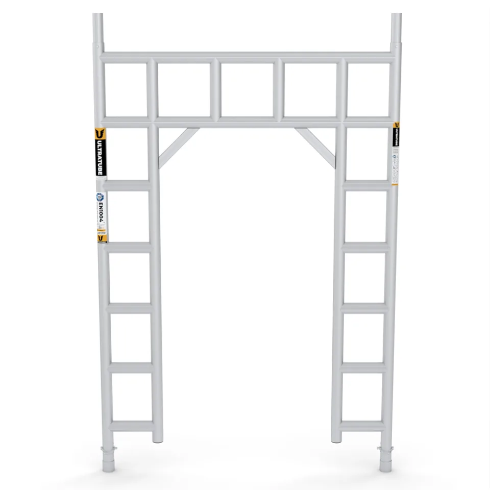 SerUltra SPAK-GC135M — Alüminyum Yaya Geçiş Çerçevesi (Orta / 135 cm) - Merdiven ve İskele Güvenlik Aksesuarları (SPAK-GC135M)