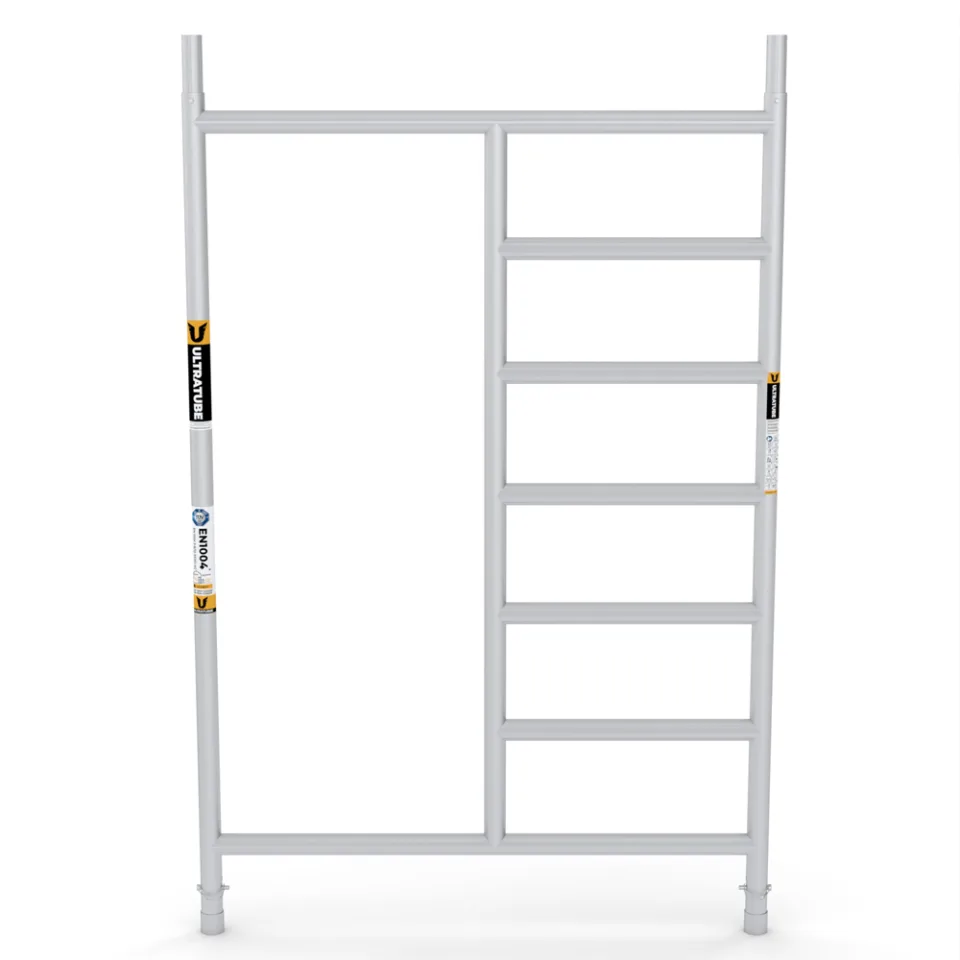 SerUltra SPAK-GC135S — Alüminyum Yaya Geçiş Çerçevesi (Sağ-Sol / 135 cm) - Merdiven ve İskele Güvenlik Aksesuarları (SPAK-GC135S)