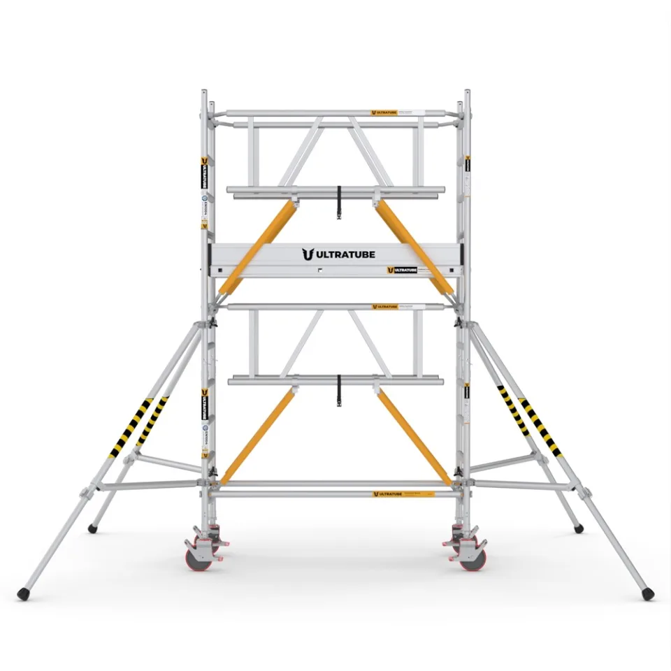 SerUltra SPUS-180SG — Dar Tip Ağır Hizmet Kule İskele (75x180) teknik görünüm 2