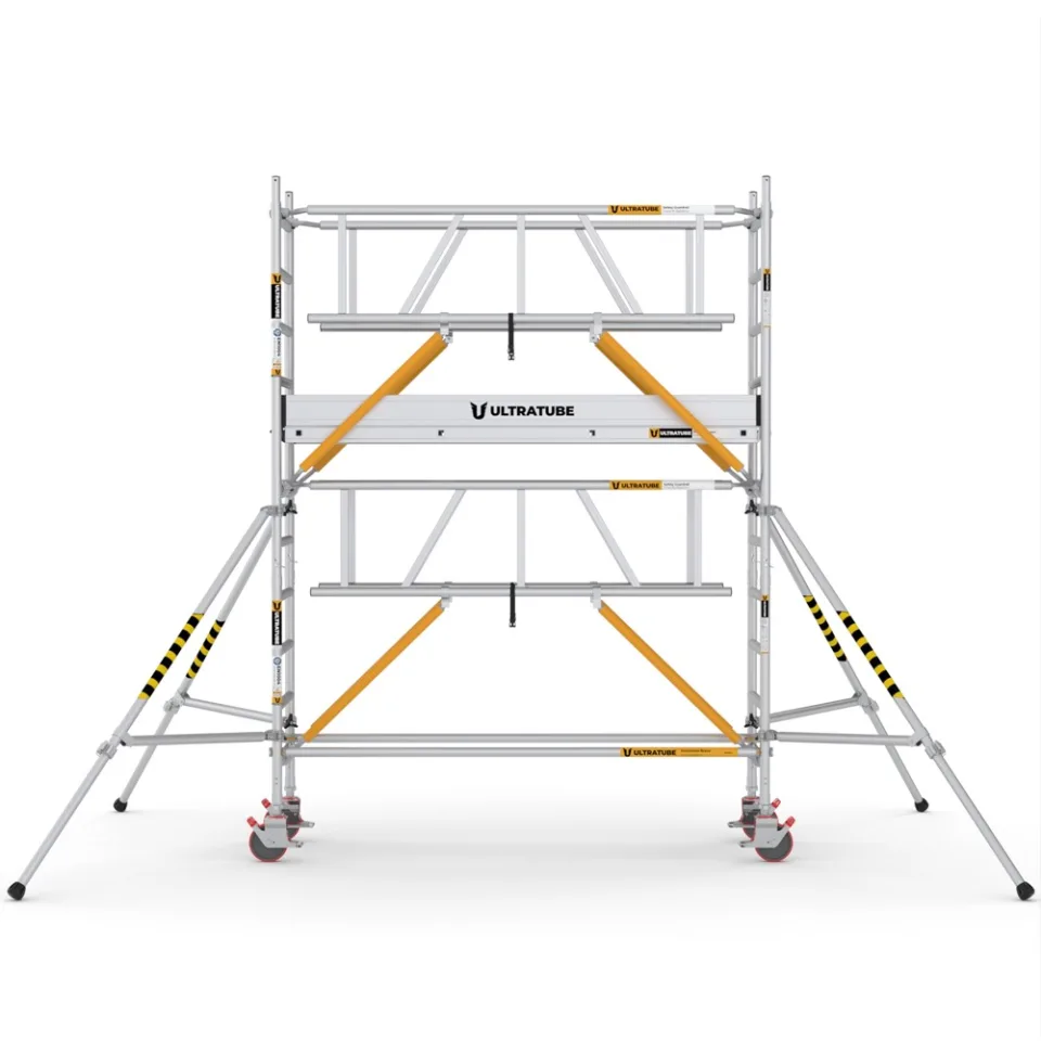 SerUltra SPUS-240SG — Dar Tip Ağır Hizmet Kule İskele (75x240) teknik görünüm 2