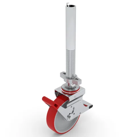 SPY-200TE Ø200 mm Ayar Milli Frenli İskele Tekerleği (SPY-200TE) yedek parça